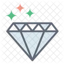 Diamond Crystal Carbon Alloy Icon