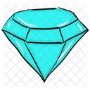 Diamond Crystal Carbon Alloy Icon