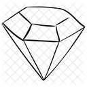 Diamond Crystal Carbon Alloy Icon