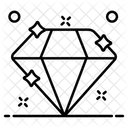 Diamond Crystal Carbon Alloy Icon