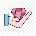 Diamond Gem Jewel Icon
