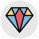 Stone Diamond Jewelry Icon