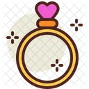 Diamond Diamond Ring Love Icon
