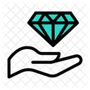 Diamond Gem Luxury Icon
