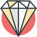 Diamond Gemstone Precious Icon