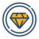 Diamond Award Quality Icon