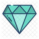 Diamond Gemstone Crystal Icon