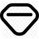 Diamond Gem Gemstone Icon