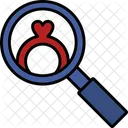 Diamond Ring Search Icon