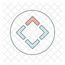 Flat Icon Office Work Icon