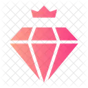 Diamond Luxury Crown Icon