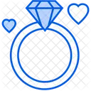 Diamond Ring Gift Icon