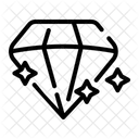 Diamond Glamour Stone Icon