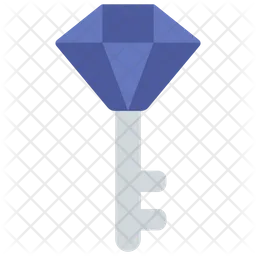 Diamond Key  Icon