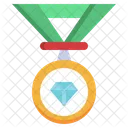Diamond Medal  Symbol