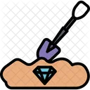 Diamond Mining  Symbol