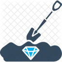Diamond Mining Mine Diamond Icon
