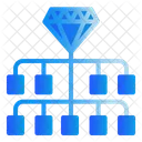 Diamond Organization  Icon