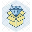 Diamond Package Diamond Parcel Icon