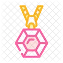 Diamond Pendant Pendant Jewelry Icon