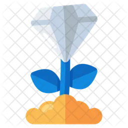 Diamond Plant  Icon