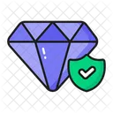 Diamond Protection Jewel Icon