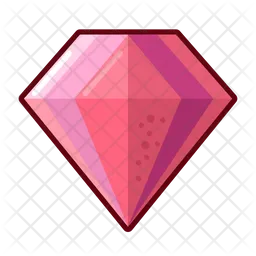 Diamond red  Icon