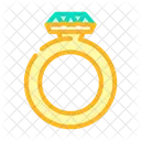 Ring Jewelry Gold Icône