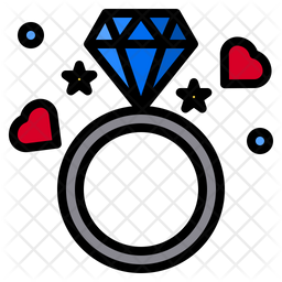 Diamond ring Icon
