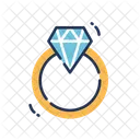 Diamond Ring Ring Engagement Icon