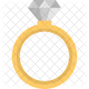Diamond Ring Finger Icon