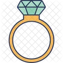 Diamond Ring Ring Jewel Icon