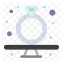 Diamond Ring Present Diamond Icon