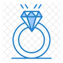 Diamond Ring Wedding Ring Ring Icon