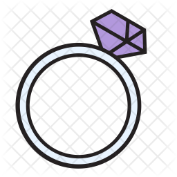 Diamond ring Icon