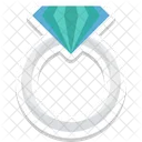 Diamond Ring Fashion Accessory Jewelry Icon