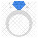 Diamond Ring Ringlet Jewel Icon