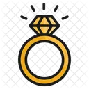Ring Wedding Ring Diamond Icon