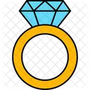 Ring Wedding Ring Diamond Icon