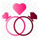 Love Ring Diamond Icon