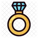 Jewelry Diamond Engagement Icon
