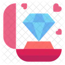Ring Diamond Wedding Ring Icon