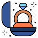 Ring Engagement Diamond Ring Icon