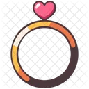 Wedding Love Heart Icon