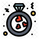 Heart Love Ring Icon