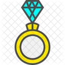 Diamond Ring Ring Wedding Ring Icon