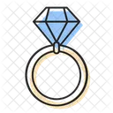 Diamond Ring Ring Wedding Ring Icon
