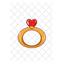 Love Wedding Ring Icon