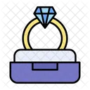 Ring Wedding Ring Diamond Icon