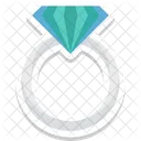 Diamond Ring Fashion Accessory Jewelry Icon